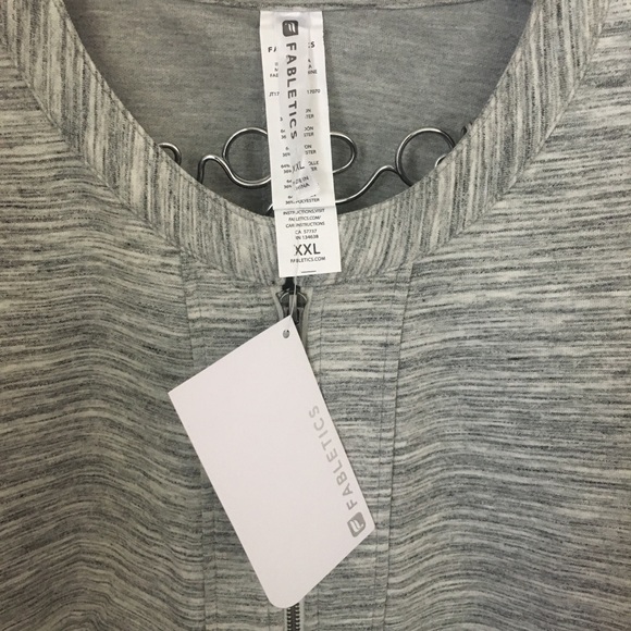 Fabletics Magnolia Jacket Gray XXL - Picture 5 of 7